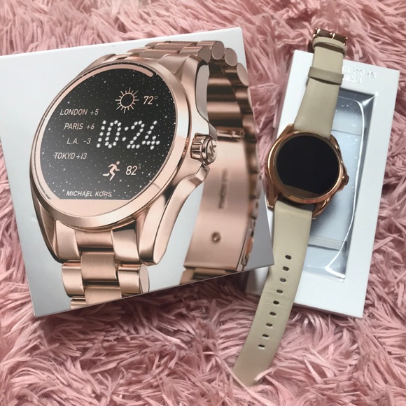 Rose Gold Michael Kors Smartwatch